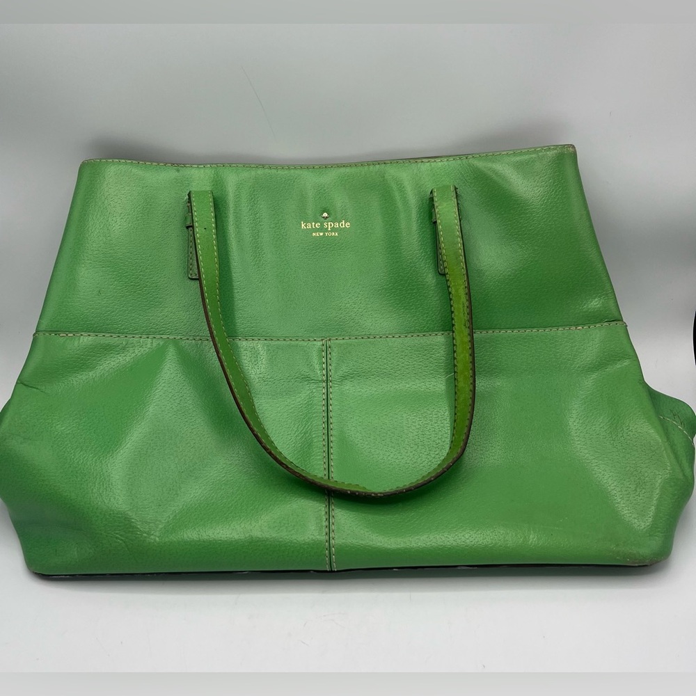 Kate Spade Vibrant Green Leather Handbag